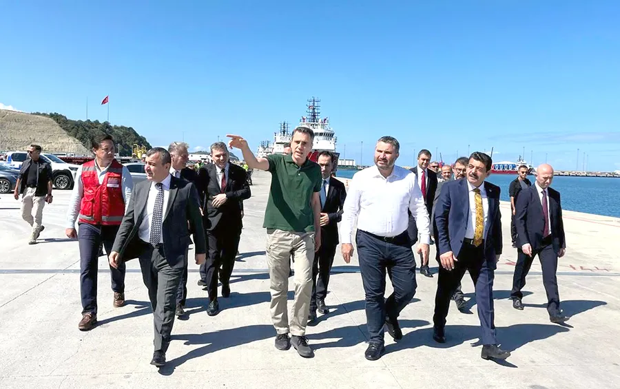 Bakan Yardımcısı Oruç Baba İnan, Zonguldak’ta incelemelerde bulundu