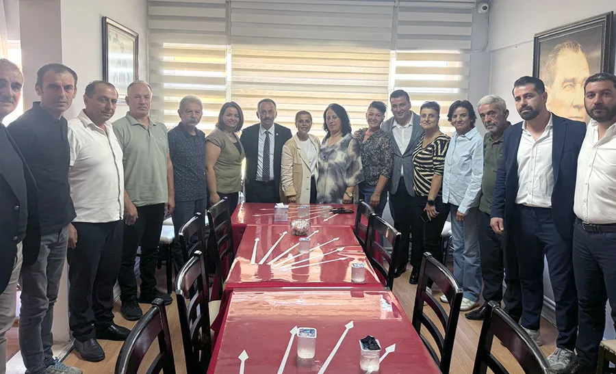 Kozlulu muhtarlar, Arslan ve ekibine ‘hayırlı olsun’a gitti