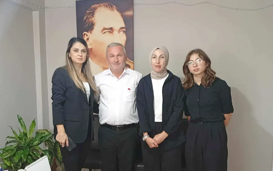 MHP’li Akbulut ile Karali, Çınar’ı ziyaret etti