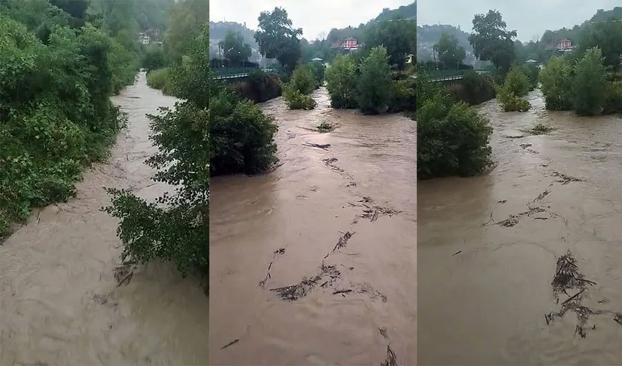 Kozlu’da sağanak yağış dereleri taşırdı: DSİ’ye tepki büyüyor