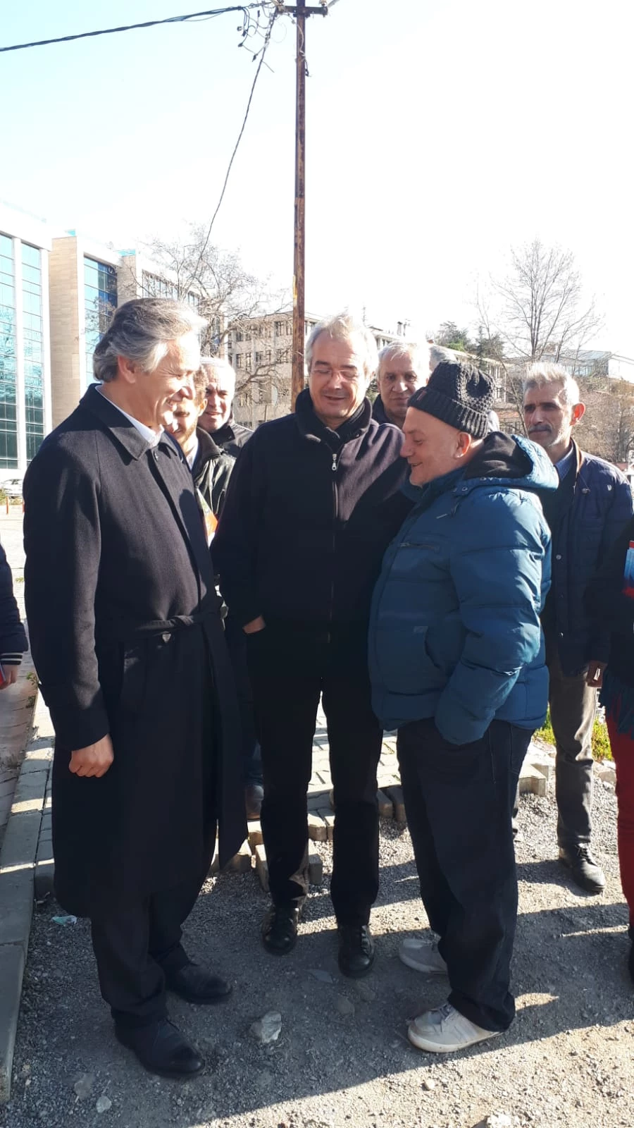 Ayan liman ve sahil esnafını ziyaret etti...